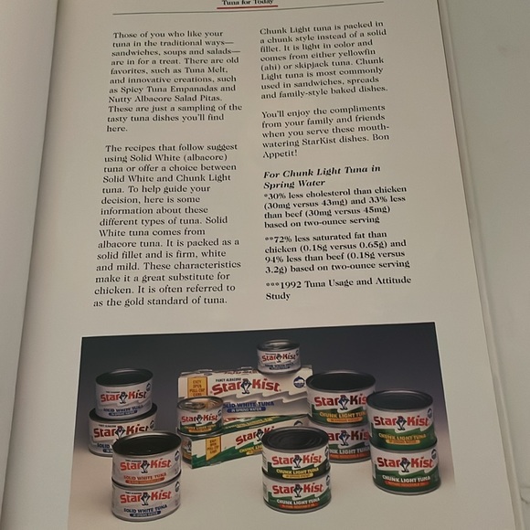 Star Kist Tuna For Today Tempting New Ideas 1997 - Picture 6 of 6